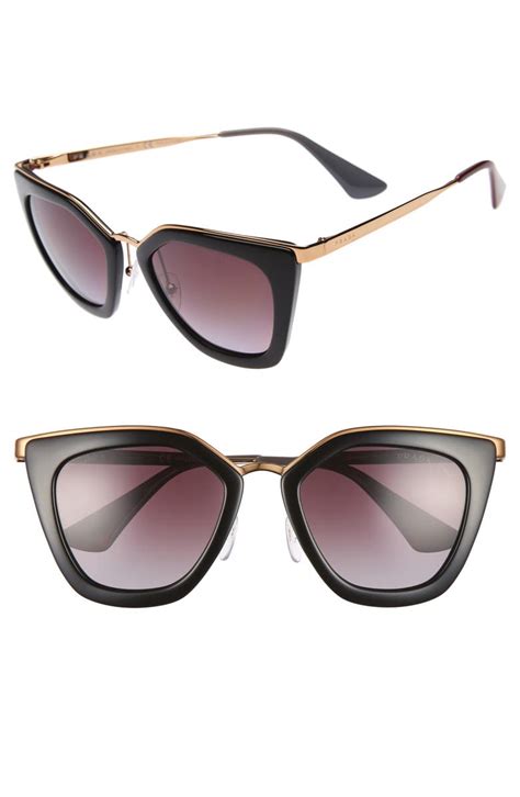 prada cat eye sunglasses pink|52mm cat eye sunglasses Prada.